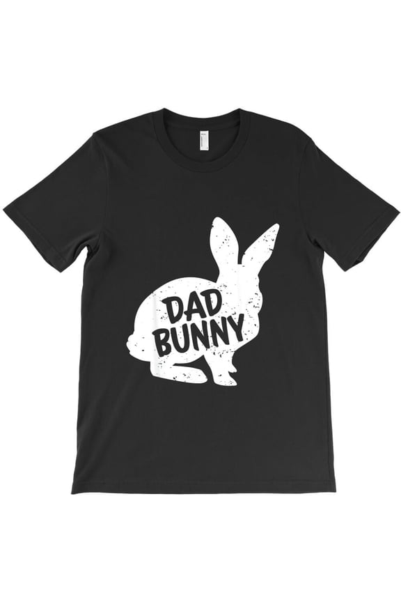 Dad Bunny Funny Matching Group Family Easter Holiday Graphic - Daily Wear Essential, H8870 T-Shirt, for Men and Women, Up to Size 5XL