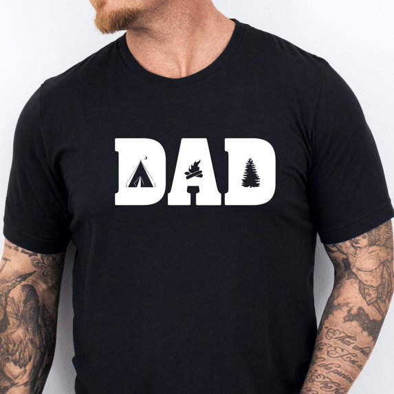 Dad Camping Shirt, Camping Shirt, Gift For Dad, Father Shirt, Trendy Shirt, Dad Shirt, Father'S Day Gift Unisex S-5XL Hot Trending Shirt, Vintage Birthday Gift