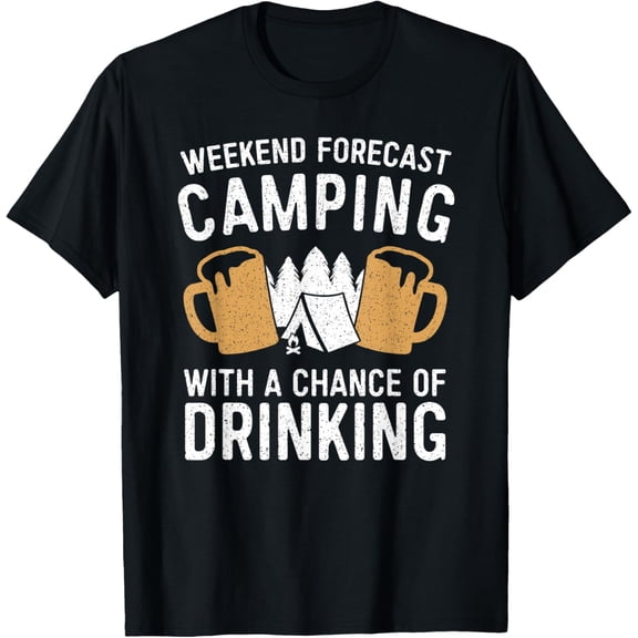 Dad Camping Shirt Funny Drinking Tshirt Father's Day Gift mens t shirt，black，women，funny，misfits，men，journey