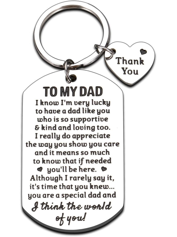 Dad Christmas Gifts for Dad Birthday Gifts from Daughter Son Kids Best Dad Ever Gifts Fathers Day Dad Gifts Thank You Gift to My Dad Keychain Daddy Bonus Step Papa New Dad-to-Be Gift Valentines