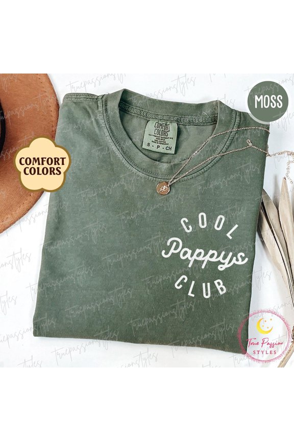 Dad Cool Pappys Club Pappy S03179 T-Shirt All Size S-3XL