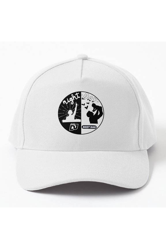 Dad DJ Baseball Hat, Music-Loving Father Family Statement Design, Classic Everyday Cap
