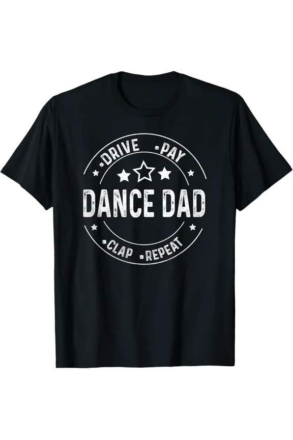 Dad Dance Retro Proud Dancer T-Shirt