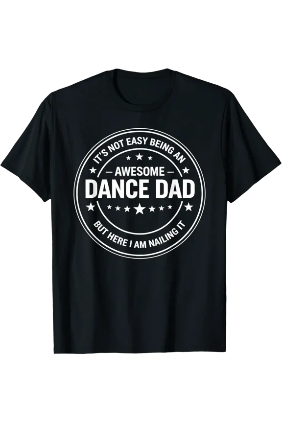 Dad Dance Retro Proud Dancer T-Shirt
