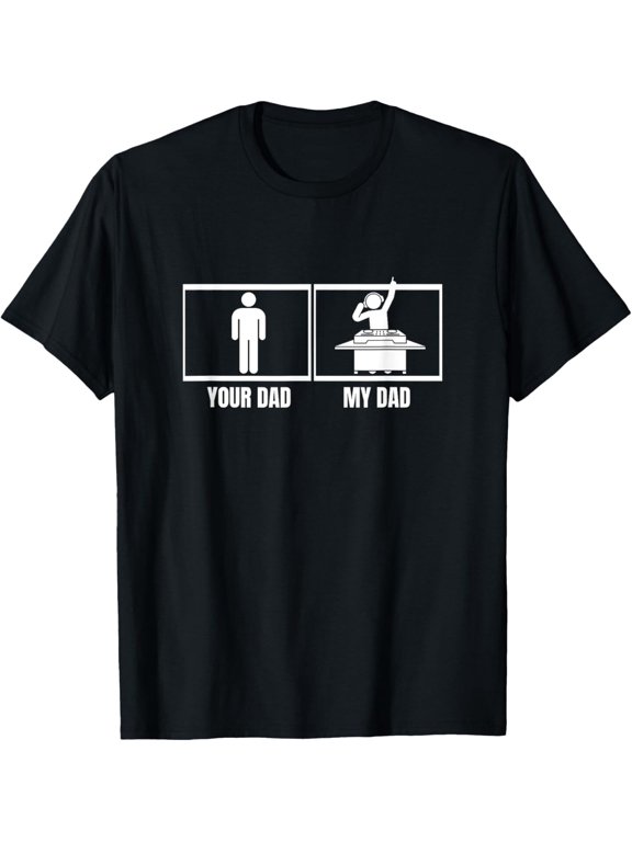 Dad Daughter Son DJ Disc Jockey T-Shirt All Size S-5XL