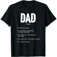 thumbnail image 1 of Dad Definition Papa Father Daddy Stepdad Family Father´s Day T-Shirt, 1 of 4