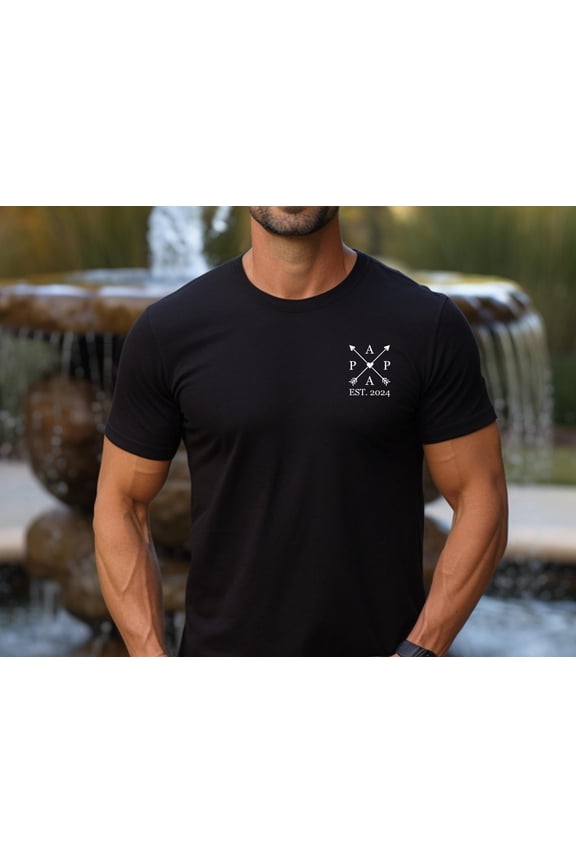 Dad Edition Name Birth Year Gift Idea Personalized Father T-shirt