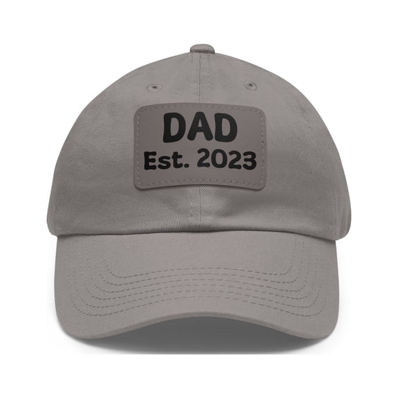Dad Est. 2023 Hat Cap Strap Back New Dad New Father Gift