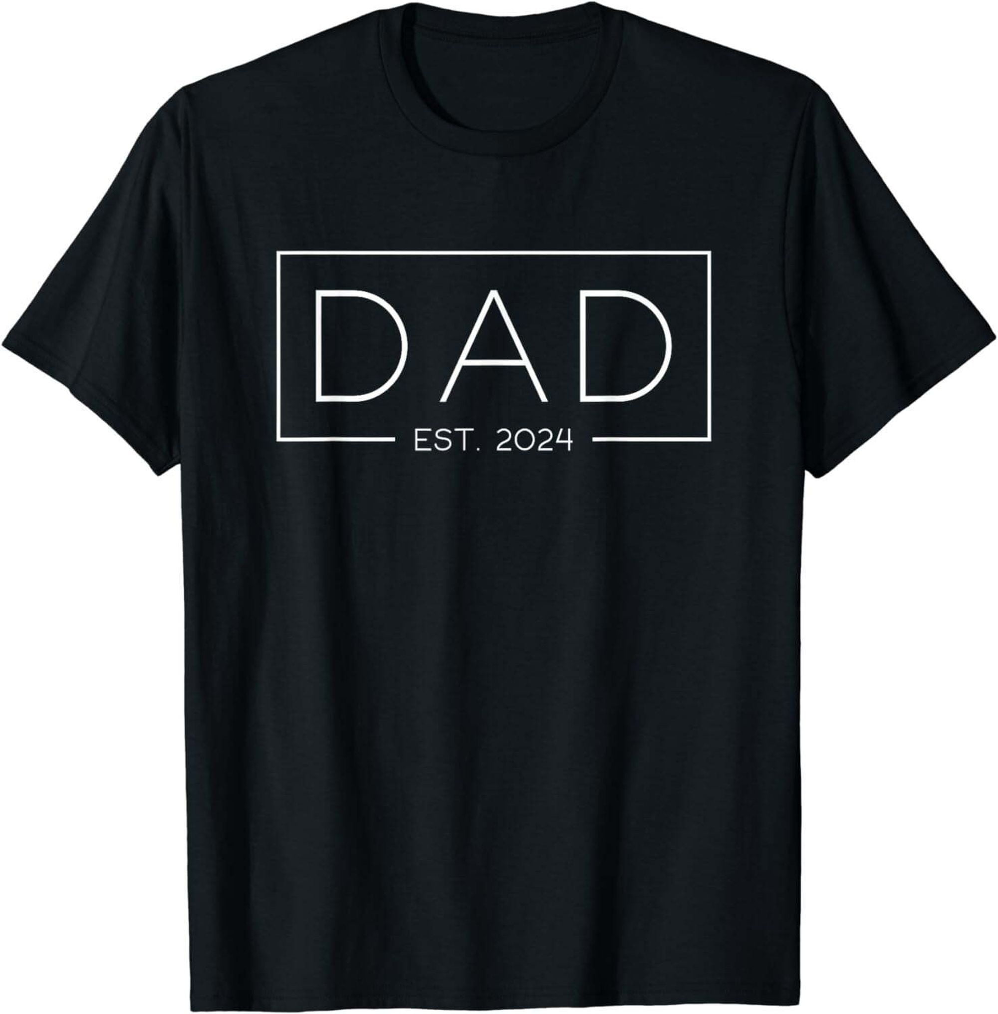 Dad Est. 2024 Expect Baby 2024, Father 2024 New Dad 2024 TShirt