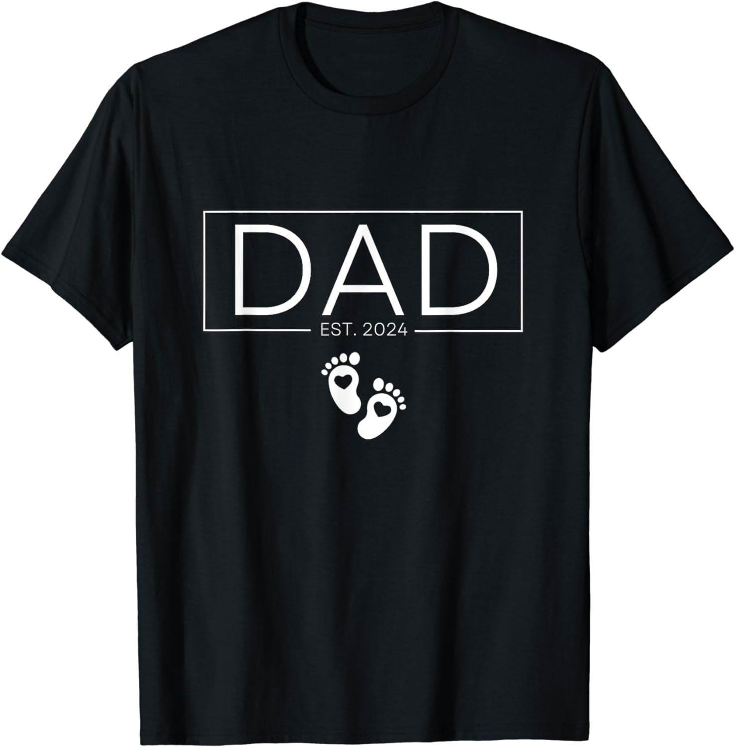 Dad Est. 2024, New Dad 2024 Firsttime Dad 2024 Gift Idea TShirt