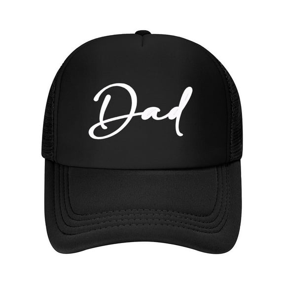 Dad Est 2025 Print Summer Mesh Baseball Cap for Men,Made In USA,Adjustable Breathable Caps Women Men's Hat Casual Trucker Hat