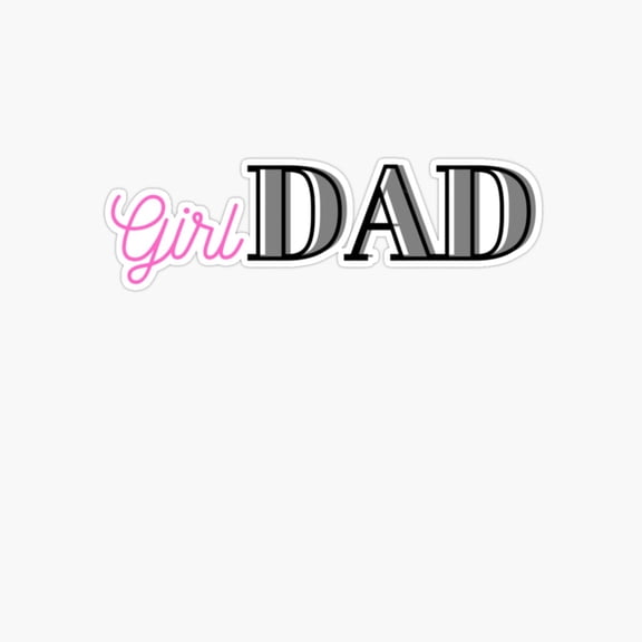 Dad Family Love Everyday Decor Art Modern Style Vinyl Sticker