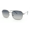 thumbnail image 1 of Dad Fashion Retro Classic Small Rounded Rectangle Metal Rim Sunglasses Gunmetal - Smoke, 1 of 4
