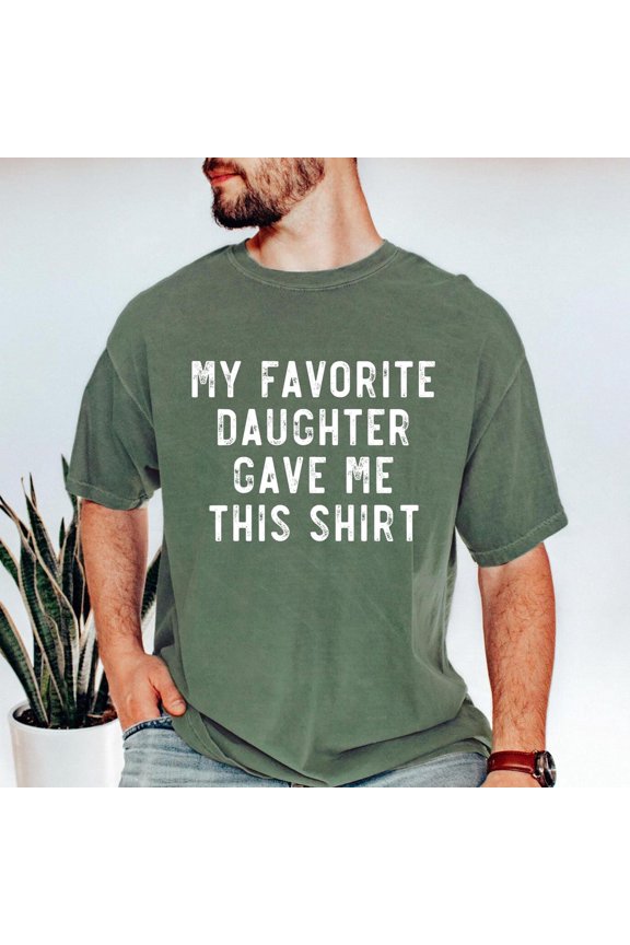 Dad Favorite Daughter Graphic T-Shirt