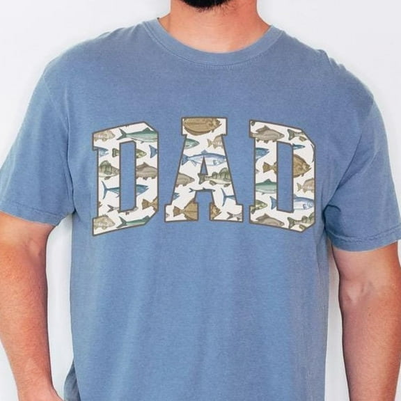 Dad Fishing Shirt Fisherman Aesthetic Dad T-Shirt Nautical Dad Tshirt Coastal Dad Top Fathers Day Gift Dad Gift Dad Beach Tee Unisex S-5XL Hot Trending Shirt, Vintage Birthday Gift