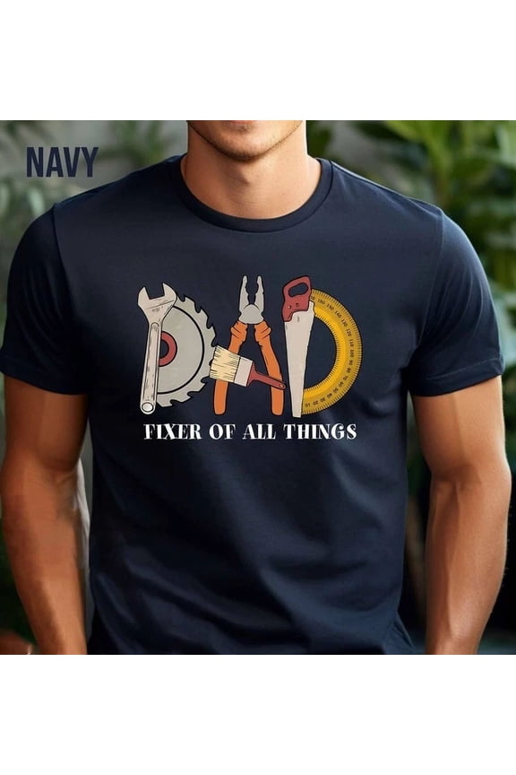 Dad Fixer Of All Things Shirt, Fixer Dad Shirt, Dad Tools Shirt, Hand Tools Unisex S-5XL Hot Trending Shirt, Vintage Birthday Gift