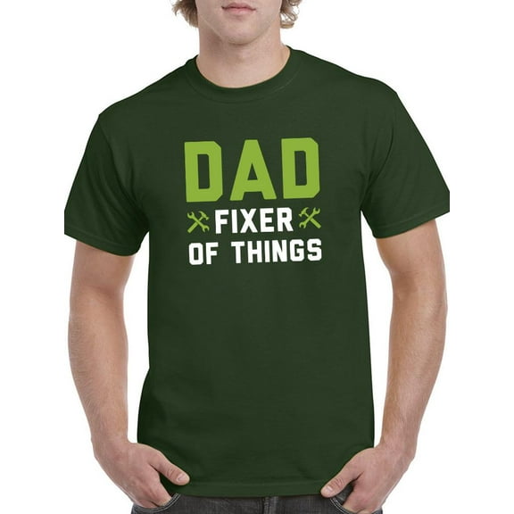 Dad Fixer Of Things T-Shirt Men -Smartprints Designs, Male Small