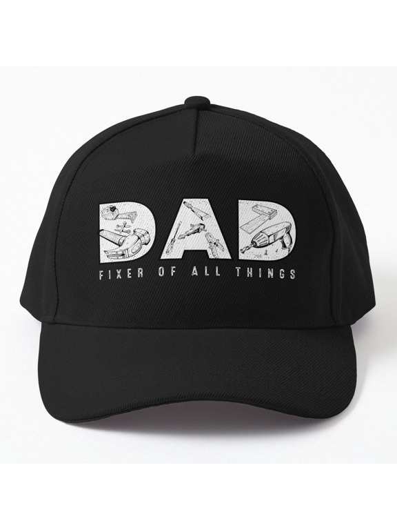 Dad Fixer of All Things Baseball Hat, Handyman Carpenter Tools Cap, Family Celebration Style