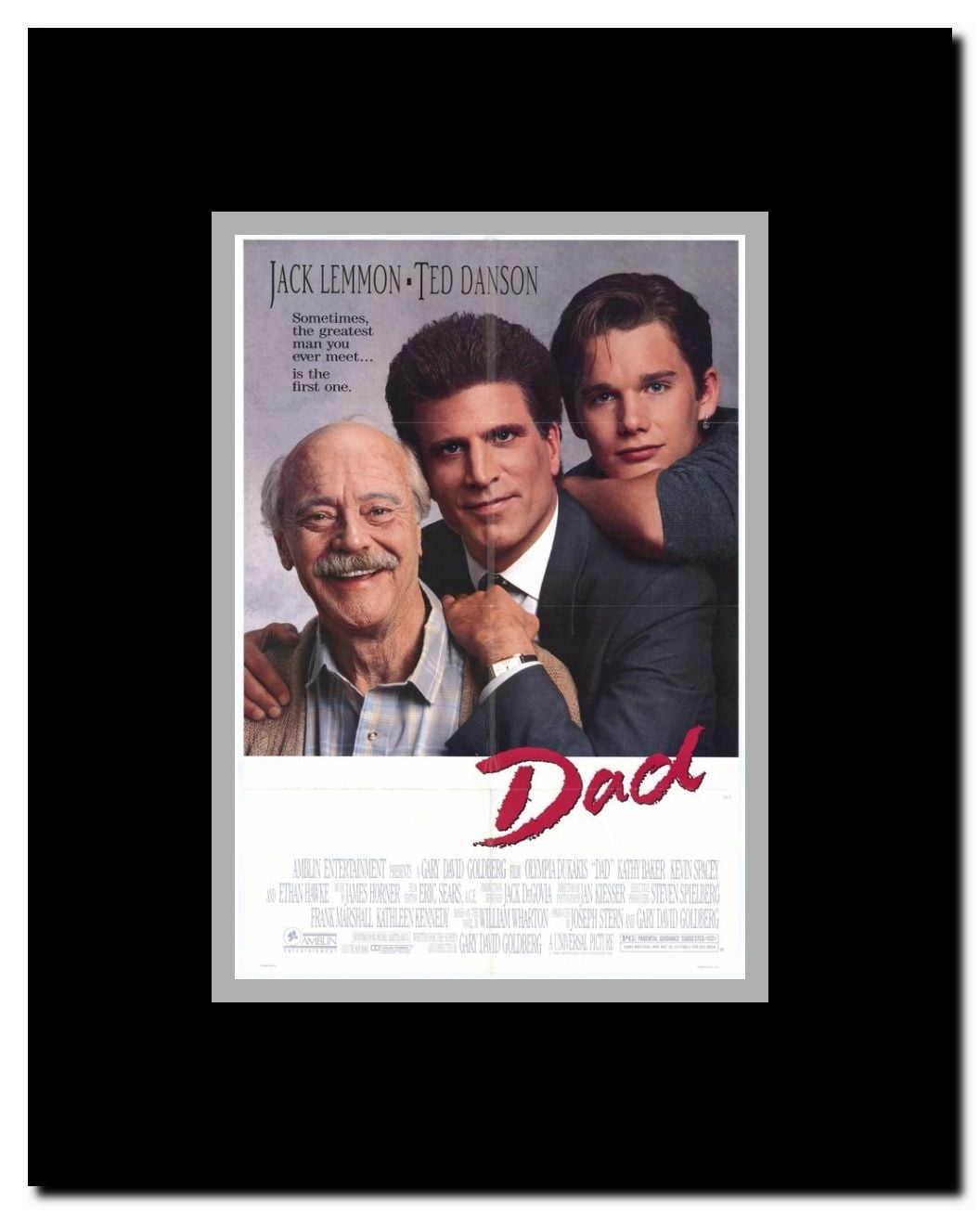 Dad Framed Movie Poster