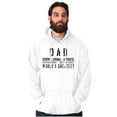 thumbnail image 1 of Dad Genuine World's Greatest Father Men's Big & Tall Graphic Hoodie Brisco Brands 4X, 1 of 5