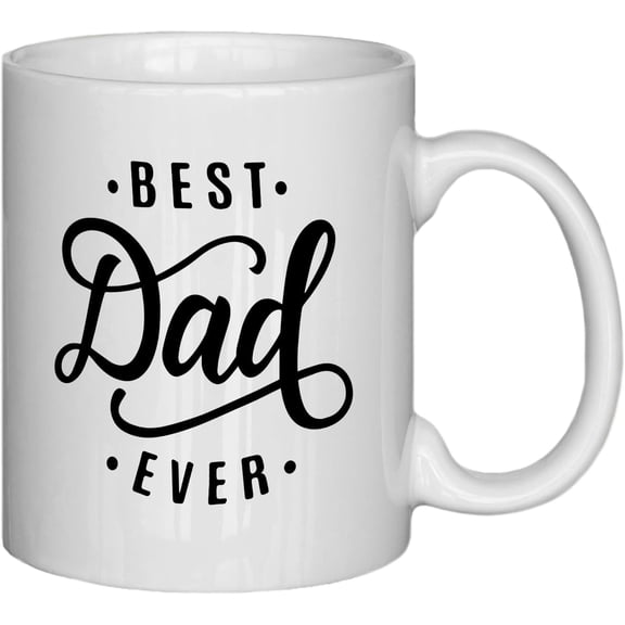 Dad Gifts,Best Dad Ever Mug Cup,Best Dad Ever Gifts,Gifts For Dad,Dad Mug,Best Dad Gifts,Dad Ceramic Mug-11Oz Coffee Mug Cup,Birthday Gifts For Dad,Dad Gifts For Birthday