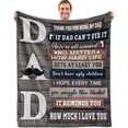 thumbnail image 1 of Dad Gifts Birthday for Super Dad from Daughter Son Father s Day Gifts for Dad Throw Blankets 60"X 50", 1 of 6