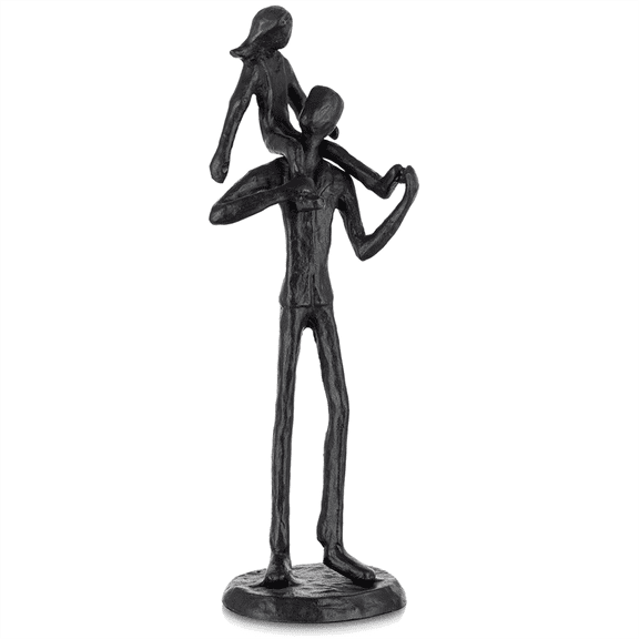 Dad Gifts From Daughter - Iron Figurine Father LoveSculpture Decoration for Fathers Day Wedding