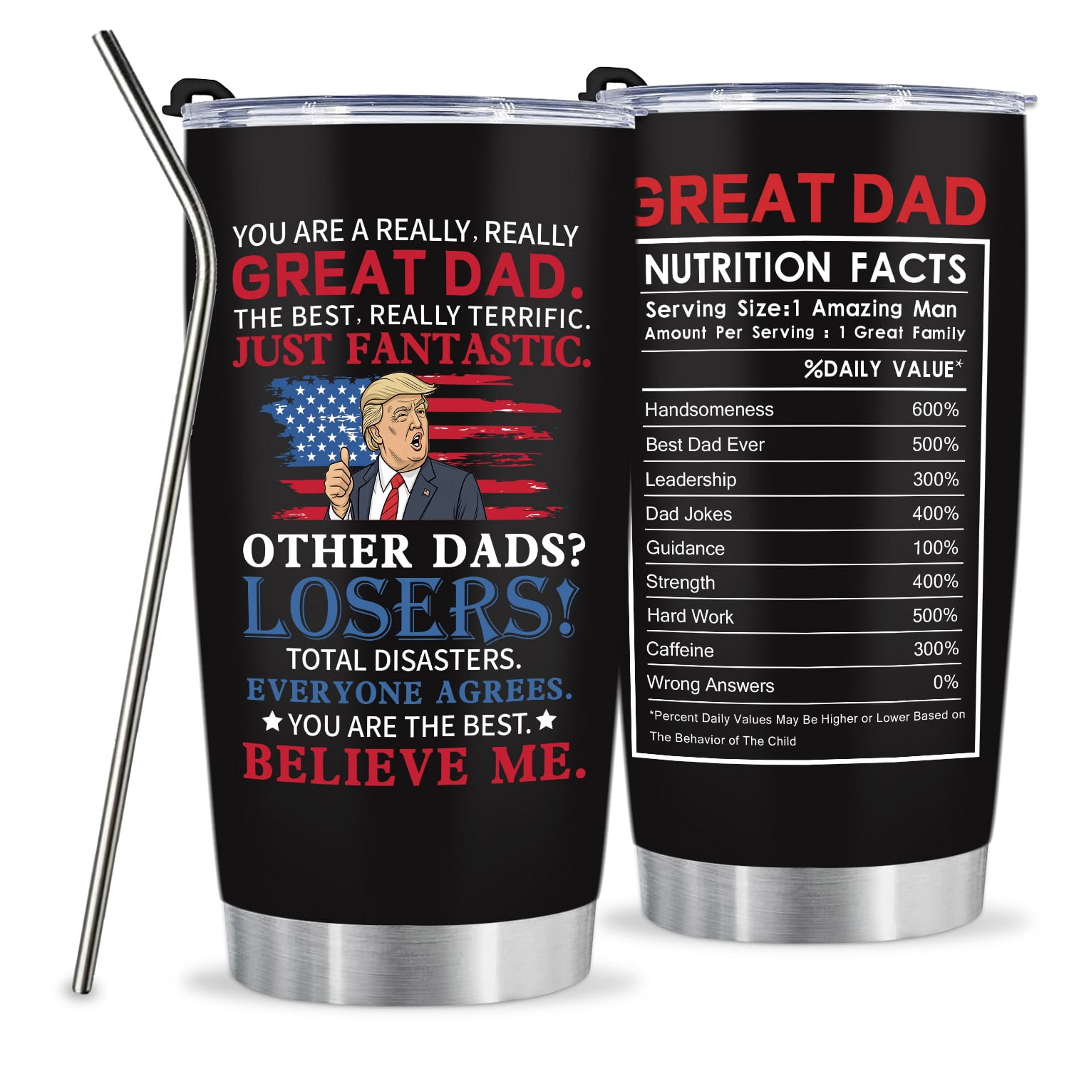 Dad Gifts for Men,Funny Dad Gifts for Fathers Day from Son , 20oz Dad — free download