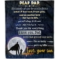 thumbnail image 1 of Dad Gifts from Son, Gifts for Dad from Sons Dad Blanket for Dad Birthday Gift from Son, Birthday Gifts for Dad Gifts for Papa Presents Dads Birthday Flannel Throw Blanket- 80x 60Inch, 1 of 6