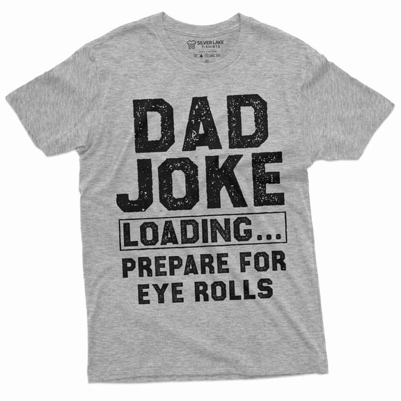 Dad Gifts for Christmas Funny Dad joke eye rolls Tee shirt Men's Father's day papa daddy tee shirt (3X-Large Grey)
