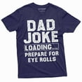 thumbnail image 1 of Dad Gifts for Christmas Funny Dad joke eye rolls Tee shirt Men's Father's day papa daddy tee shirt (3X-Large Navy Blue), 1 of 7