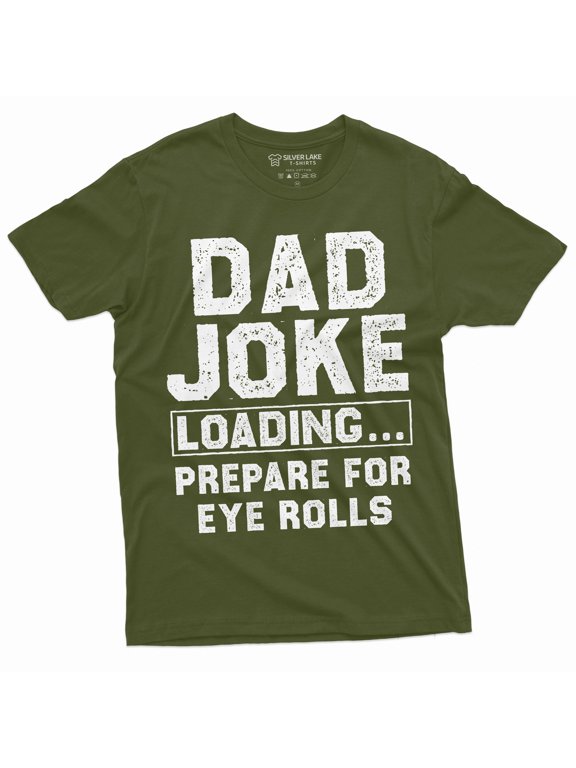 Dad Gifts for Christmas Funny Dad joke eye rolls Tee shirt Men's Father's day papa daddy tee shirt