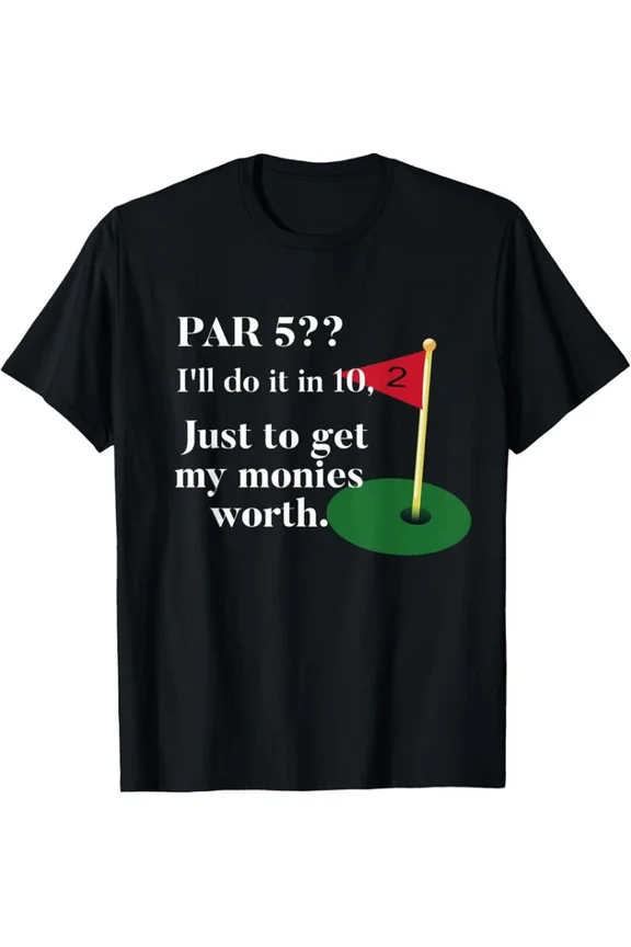 Dad Golf Jokes Player Sports Design T-shirt