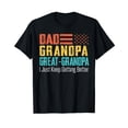thumbnail image 1 of Dad Grandpa Great Grandpa Funny Father's Day T-Shirt, 1 of 5