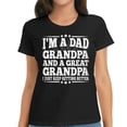 thumbnail image 1 of Dad Grandpa Great Grandpa Grandfather Grandkids Fathers Day T-Shirt, 1 of 5