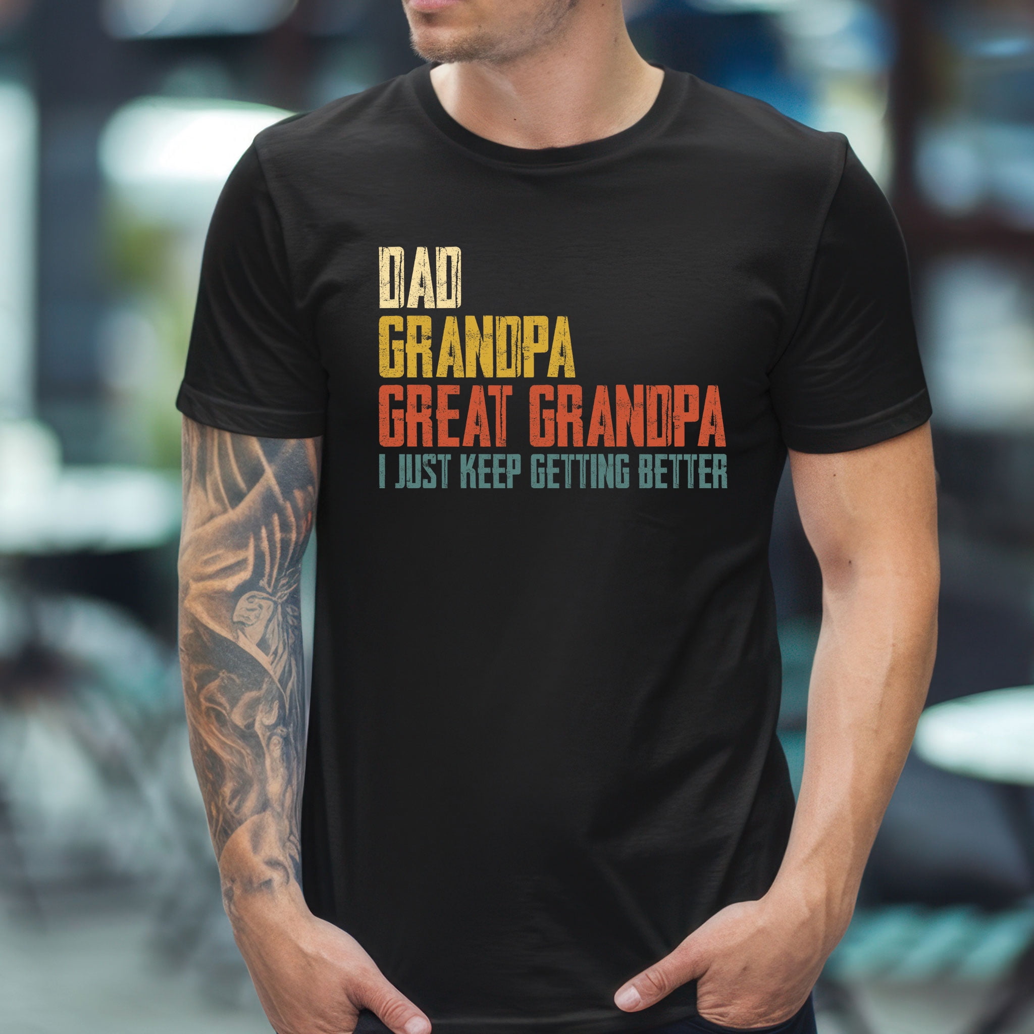 Best Grandpa Ever Tumbler - 20oz Insulated Tumbler Gift For Grandfather, Dad, Birthday, Father's Day, Christmas