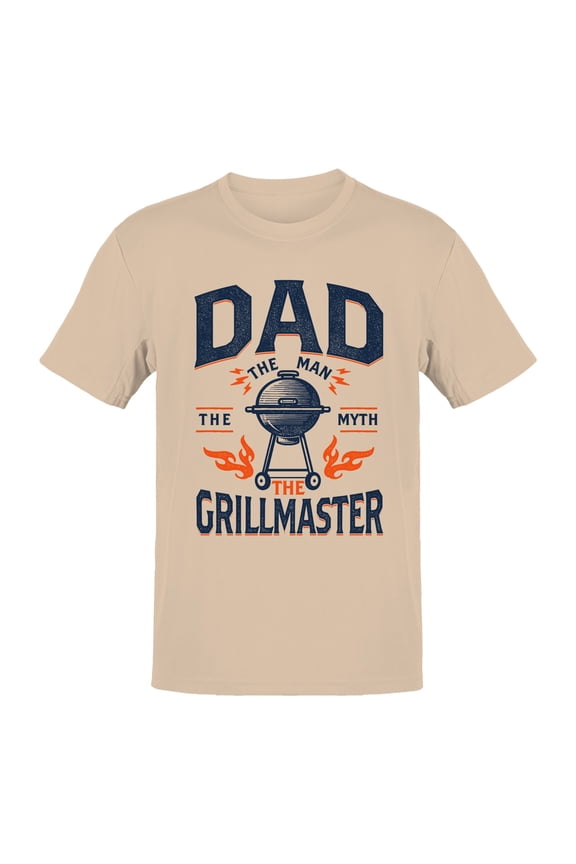 Dad Grillmaster BBQ Men's T-shirt