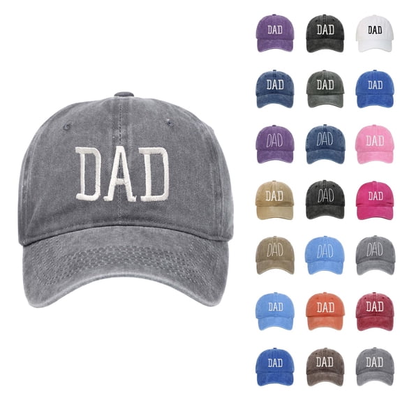 Dad Hat Dad Letter Embroidered Baseball Cap Father's Day Gift Daddy Hat