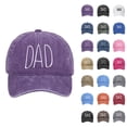 thumbnail image 1 of Dad Hat Dad Letter Embroidered Baseball Cap Father's Day Gift Daddy Hat, 1 of 4