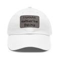 thumbnail image 1 of Dad Hat with Leather Patch, 1 of 7