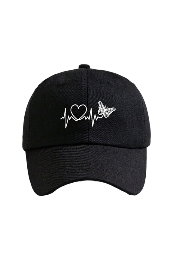 Dad Hats for Men Unisex Heart Baseball Cap Adjustable Sun Hat For Outdoor And Daily Casual Wear