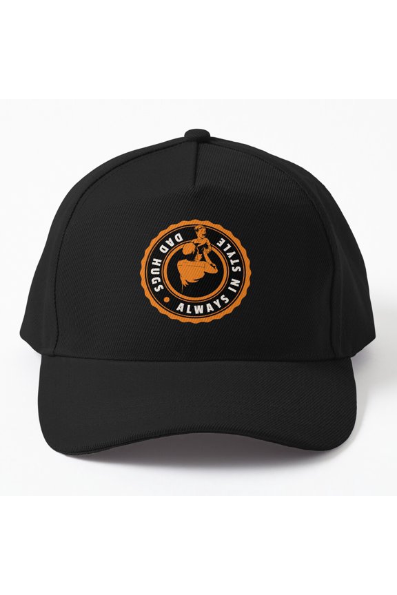Dad Hugs Baseball Cap, Father Family Affection Statement Design, Classic Everyday Hat