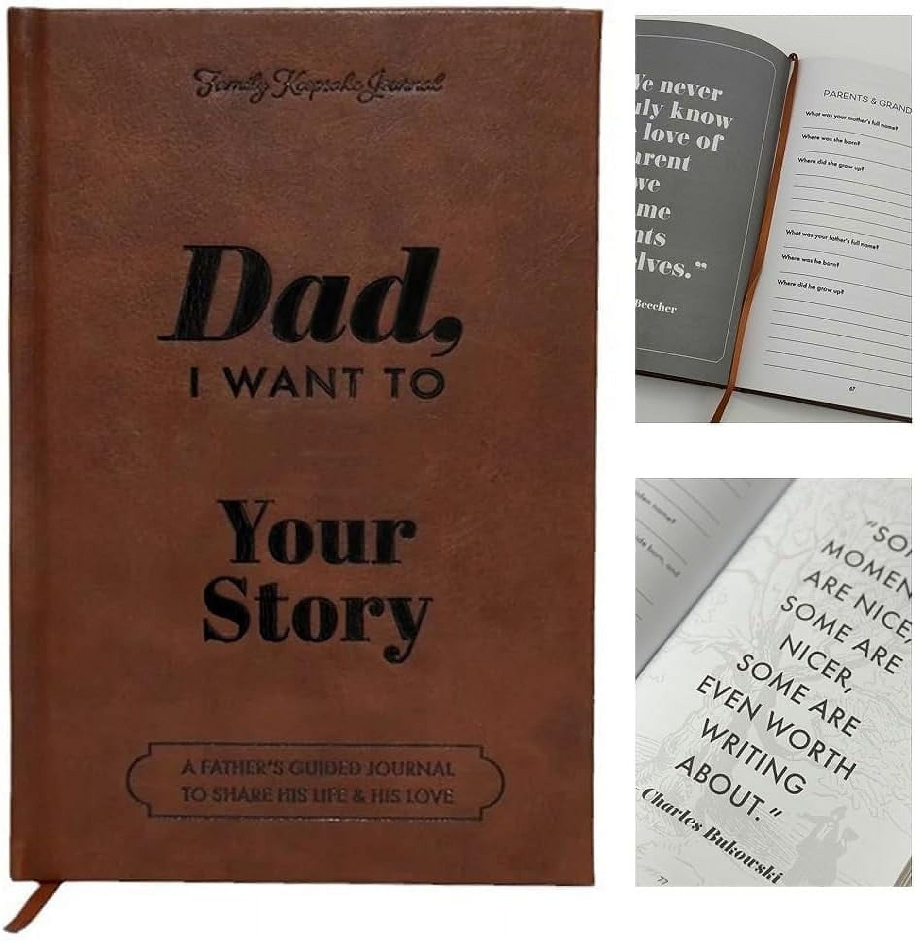 Dad, I Want to Hear Your Story Heirloom Edition, D
