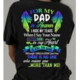 thumbnail image 1 of Dad In Heaven Shirt, For My Dad In Heaven Shirts, Memorial Shirts For Dad, Fa..., 1 of 4