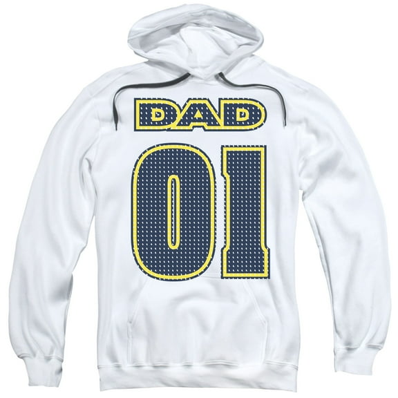 - Dad Jersey - Pull-Over Hoodie - Large