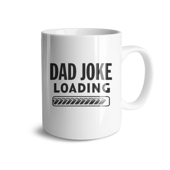 Dad Joke Coffee Mugs 15 OZ Sublimation Mugs,Double-sided Printing Ceramic Cups Ceramic Mugs for Coffee,Tea,Hot Cocoa