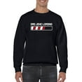 thumbnail image 1 of Dad Joke Is Loading. Sweatshirt Men -GoatDeals Designs, Male 5X-Large, 1 of 4