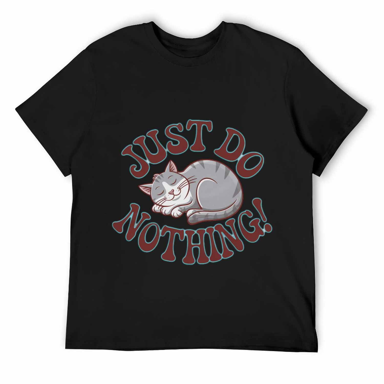 Do Nothing Humor Dad Joke Just do nothing!t shirt design chicken Daddy Father Humor T ...