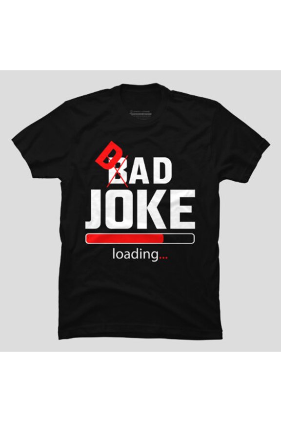 Dad Joke Loading Funny Father's Day Graphic T-shirt M2982930, Up to Size 5XL