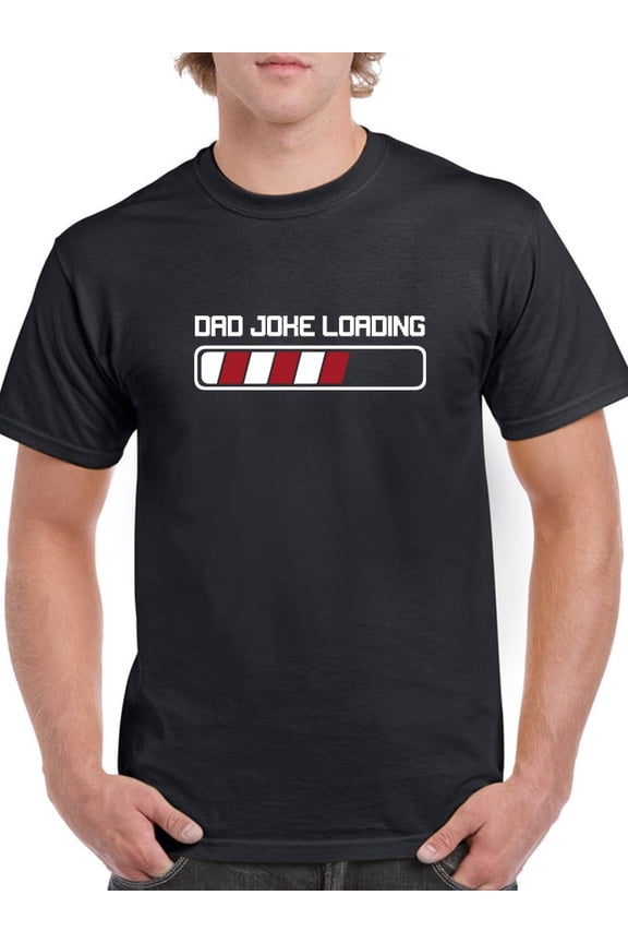Dad Joke Loading Men T-Shirt, Male Small